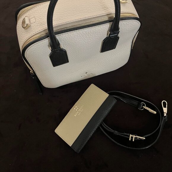 Kate Spade Pebble Leather bag & wallet - Picture 2 of 4